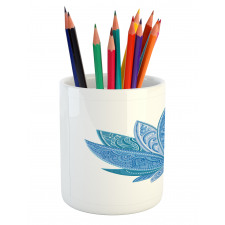 Oriental Lotus Petals Pencil Pen Holder