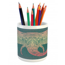 South East Asia Animal Pencil Pen Holder