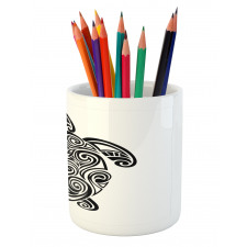 Maori Turtle Pencil Pen Holder