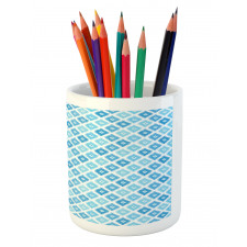 Grunge Style Tribal Art Pencil Pen Holder