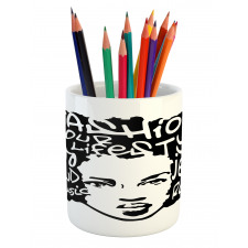 Afro Hair Art Pencil Pen Holder