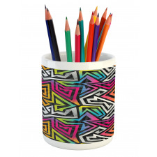 Rainbow Maze Pencil Pen Holder