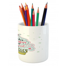 Cupcake Pencil Pen Holder