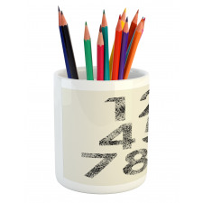 Grunge Dotwork Pencil Pen Holder