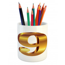 Classical 9 Sign Pencil Pen Holder