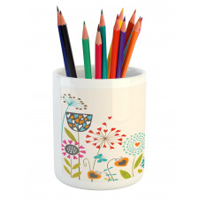 Hearty Dandelion Seeds Pencil Pen Holder