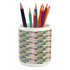 Multi Formed Pairs Pencil Pen Holder