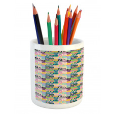 Multi Formed Pairs Pencil Pen Holder