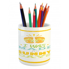 Words with Borders Pencil Pen Holder