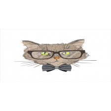 Urban Style Hipster Cat Pencil Pen Holder