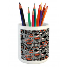 Underground Street Art Pencil Pen Holder