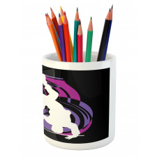 Rebel Teen Breakdancers Pencil Pen Holder