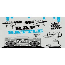 Freestyle Rap Duel Pencil Pen Holder