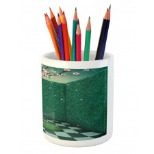 Outdoor Garden Maze Pencil Pen Holder