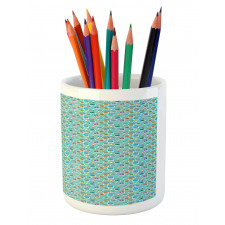 Travel Destinations Pencil Pen Holder