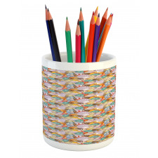 Pile of Seashells Pencil Pen Holder