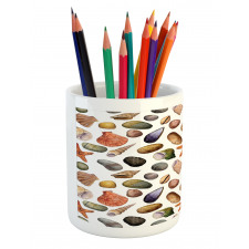 Watercolor Sea Elements Pencil Pen Holder