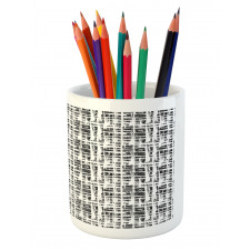 Abstract Shibori Pencil Pen Holder