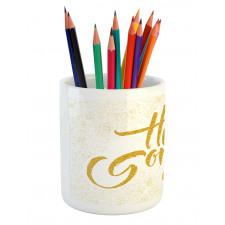 Graphic Pencil Pen Holder