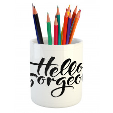 Brush Lettering Pencil Pen Holder