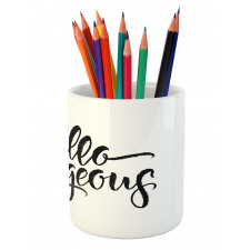 Brush Lettering Pencil Pen Holder