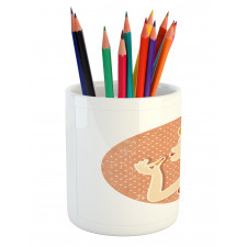 Pin up Female Pencil Pen Holder