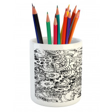 Manufacturing Theme Pencil Pen Holder