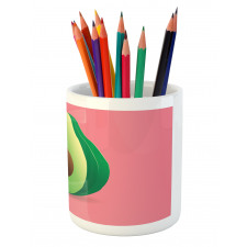 Fresh Healthy Avocado Pencil Pen Holder