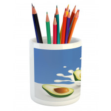 Flowing Milk Splash Pencil Pen Holder