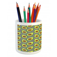 Delicious Vegan Food Pencil Pen Holder