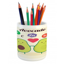 Funny Food Vitamins Pencil Pen Holder