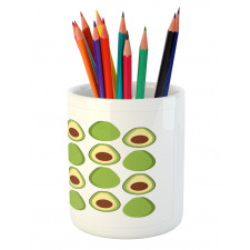 Colorful Organic Food Pencil Pen Holder