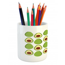 Colorful Organic Food Pencil Pen Holder