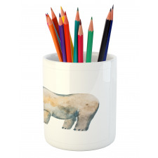 Mother and Baby Animals Pencil Pen Holder