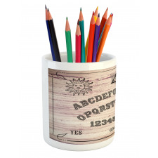 Wooden Texture Pencil Pen Holder