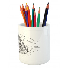 Hatched Sketch Pencil Pen Holder