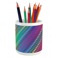 Gradient Shaded Backdrop Pencil Pen Holder