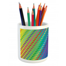 Gradient Shaded Backdrop Pencil Pen Holder