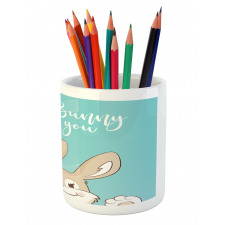 Some Bunny Loves You Pencil Pen Holder