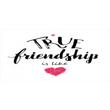 True Friendship and Heart Pencil Pen Holder