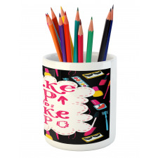 Witty Wake Make Pencil Pen Holder