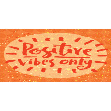 Positive Vibes Doodle Pencil Pen Holder