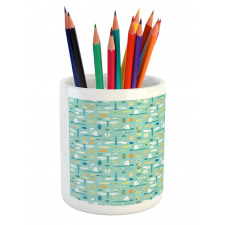 Nursery Style Cartoon Pencil Pen Holder