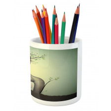 Surrealist Woman Shape Pencil Pen Holder