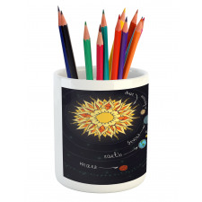 Solar System Pencil Pen Holder