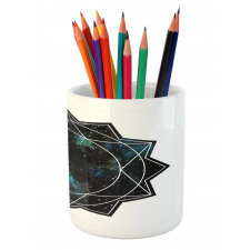 Polygonal Star Pencil Pen Holder