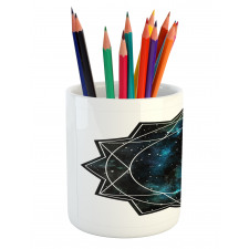 Polygonal Star Pencil Pen Holder