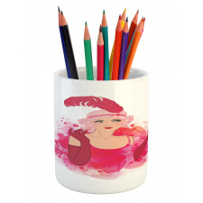 Feather Headband Pencil Pen Holder