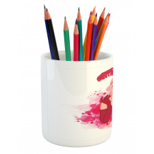 Feather Headband Pencil Pen Holder