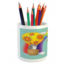 Animals in Balloons Pencil Pen Holder